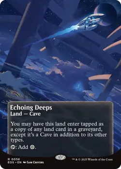 Echoing Deeps (0058) (Borderless) - 58 / English / Near Mint MTG - Image 1