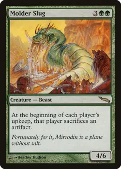 MTG magic 1x Molder Slug (M/NM) Mirrodin - Image 1