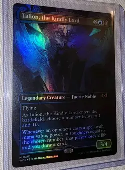 Talion, the Kindly Lord (Borderless) Wilds of Eldraine Foil - Image 4
