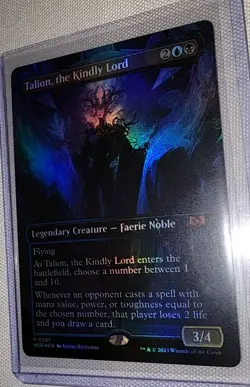 Talion, the Kindly Lord (Borderless) Wilds of Eldraine Foil - Image 5