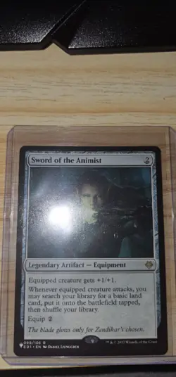 Magic The Gathering / Sword of the Animist / NM / Rare - Image 2