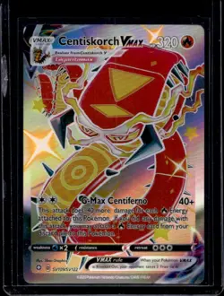 2021 Pokemon SWSH Shining Fates Centiskorch VMAX Shiny Vault #SV109/SV122 - Image 1