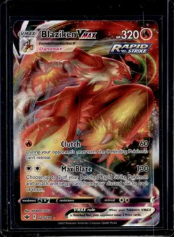 2021 Pokemon SWSH Chilling Reign Blaziken VM Full Art #021/198 - Image 1
