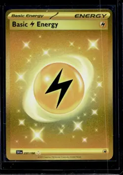 2023 Pokemon SV Basic Lightning Energy #257/198 - Image 1