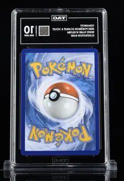 Oshawott 105/086 Sv: White Flare Holo TAG 10- PSA 10 MINT Pokemon Illustration - Image 2