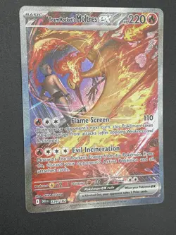 2025 Pokemon Destined Rivals #229/182 Team Rocket's Moltres ex - Image 2