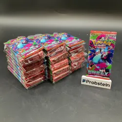 Lot of (210) Pokemon Korean m2 Mega Inferno X Booster Packs Sealed - Image 1