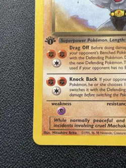 Pokemon Dark Machoke 40/82 1st Edition Team Rocket Uncommon LP / MP - Image 5