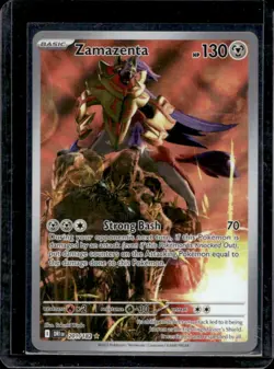 2025 Pokemon Destined Rivals Zamazenta #201/182 - Image 1