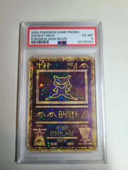 Ancient Mew 2000 Pokemon Movie Promo Holo PSA 6 - Image 1