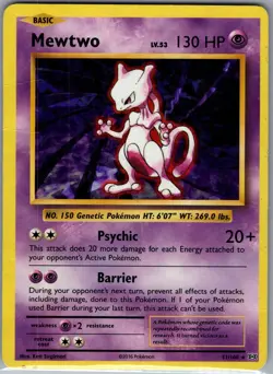 Mewtwo 51/108 - Pokemon TCG XY: Evolutions - Rare (MP) - Image 1