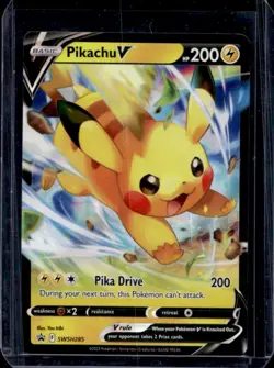 2019-2023 Pokemon SWSH Black Star Promos Pikachu V #SWSH285 - Image 1