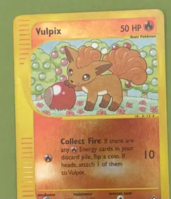 Pokemon TCG: Vulpix #116/147 Reverse Holo LP Condition - Image 1