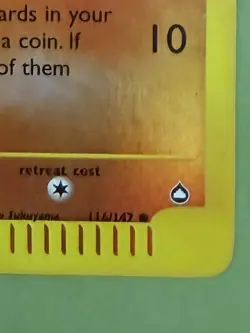 Pokemon TCG: Vulpix #116/147 Reverse Holo LP Condition - Image 2