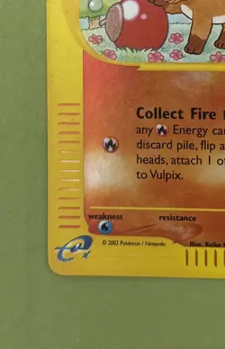 Pokemon TCG: Vulpix #116/147 Reverse Holo LP Condition - Image 4