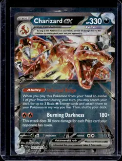2024 Pokemon Paldean Fates Charizard ex #054/091 - Image 1