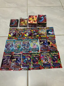 Pokemon Lot Include Packs, Sleeves, and Deck Box ~ Factory Sealed - Image 1