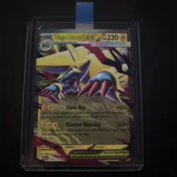 Pokemon TCG Mega Manectric EX Meg 050/132 Double Rare Mega Evolution - Image 1