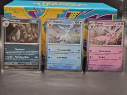 Umbreon 059 Glaceon 025 Espeon 033 Prismatic Evolutions Holo Pokemon Lot TCG - Image 1