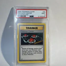 1999 Pokemon Center 1st edition 85/102 Base Set Shadowless PSA 9 - Image 1