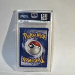 1999 Pokemon Center 1st edition 85/102 Base Set Shadowless PSA 9 - Image 3