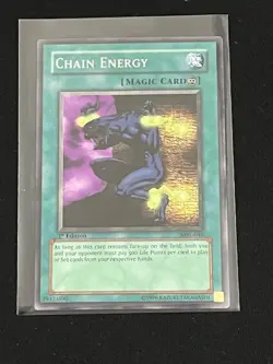 Chain Energy 1st Edition MRL-046 YuGiOh Magic Ruler - Image 1