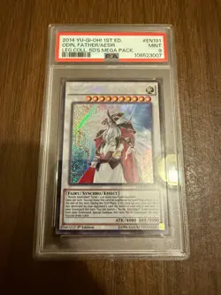YU-GI-OH 2014 LEGENDARY COLLECTION 5D'S ODIN AESIR MEGA PACK RARE 1ST EDITION - Image 3