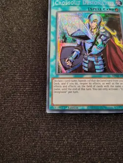 Crossout Designator MP22-EN265 Secret Rare 1st Edition LIGHT PLAY Yu-Gi-Oh TCG - Image 2