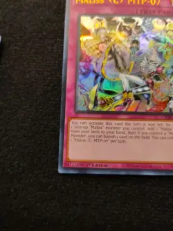 CRBR-EN022 Maliss C MTP-07 Ultra Rare 1st Edition Yu-Gi-Oh TCG LIGHT PLAY - Image 2