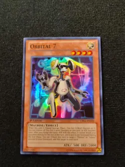 Yu-Gi-Oh! Orbital 7 CBLZ-EN020 1st Edition Super Rare LIGHT PLAY - Image 1