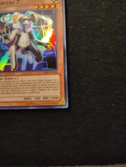 Yu-Gi-Oh! Orbital 7 CBLZ-EN020 1st Edition Super Rare LIGHT PLAY - Image 2