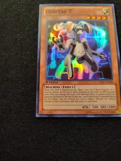 Yu-Gi-Oh! Orbital 7 CBLZ-EN020 1st Edition Super Rare LIGHT PLAY - Image 3