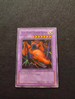 Twin-Headed Thunder Dragon MRD-120 Super Rare Unlimited HP/DMG Yu-Gi-Oh TCG - Image 1