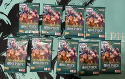 One Piece Two Legends OP-08 Lot Of Nine (9) Booster Packs English Sealed! - Image 1
