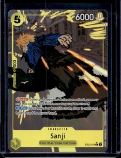 2025 One Piece Anime 25th Collection Sanji Alternate Art #EB02-054 - Image 1