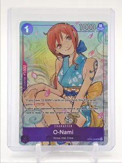 O-NAMI 2025 ONE PIECE PROMO UNCOMMON VOL. 1 ILLUSTRATION BOX OP05-062 Q3093 - Image 1