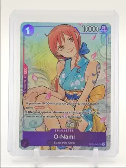 O-NAMI 2025 ONE PIECE PROMO UNCOMMON ILLUSTRATION BOX VOL. 1 OP05-062 Q3093 - Image 1