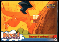 Pokemon Topps Card | Movie Animation Edition | Trapped Charizard #51 | Non-Holo - Image 1
