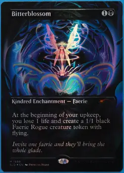 Bitterblossom (Secret Lair 1898 Promo) FOIL MINT MTG MAGIC CARD 511901 ABUGames - Image 1