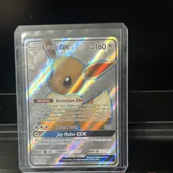 Pokemon Eevee GX Ultra Rare Full Art Holo SM242 SM Card English - Image 1