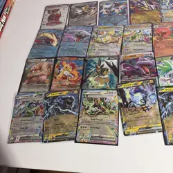 Pokemon Card Lot Huge Bundle Over 40 Vs Exs Full Arts Vstar - Image 3
