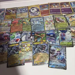 Pokemon Card Lot Huge Bundle Over 40 Vs Exs Full Arts Vstar - Image 4