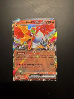 Ethan's Ho-Oh EX Holo Double Rare Card 039/182 Sv10: Destined Rivals - Image 1