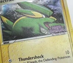 Electrike 64/110 Reverse Holo Stamped Pokemon Card 2006 Holon Phantoms CREASE HP - Image 2