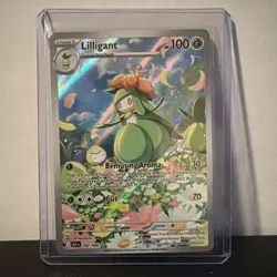 Pokemon TCG Lilligant 092/086 Black Bolt IR Holo Card NM/M Condition - Image 1
