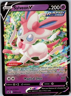 Sylveon V Promo SWSH: Sword & Shield Promo Cards SWSH202 NM - Image 1