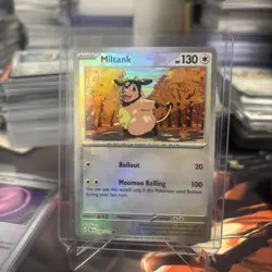 Miltank 081/131 Pokeball Reverse Holo Prismatic Evolutions Pokemon Card TCG - Image 1