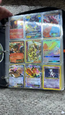Pokemon Card Lot Binder Filled w/ VINTAGE + Holos + Mid Era + Promos + Modern - Image 1