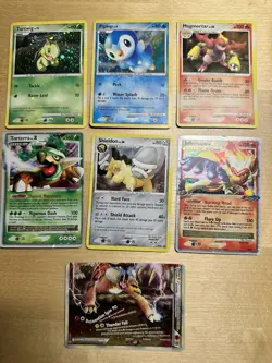 Vintage Pokemon Card Holo Lot Torterra Lv X Infernape Lv X Entei & Raikou Legend - Image 1