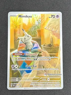 Mimikyu - 075 (Pokemon Center Exclusive) 075 Sv: Scarlet & Violet Promo Cards... - Image 1